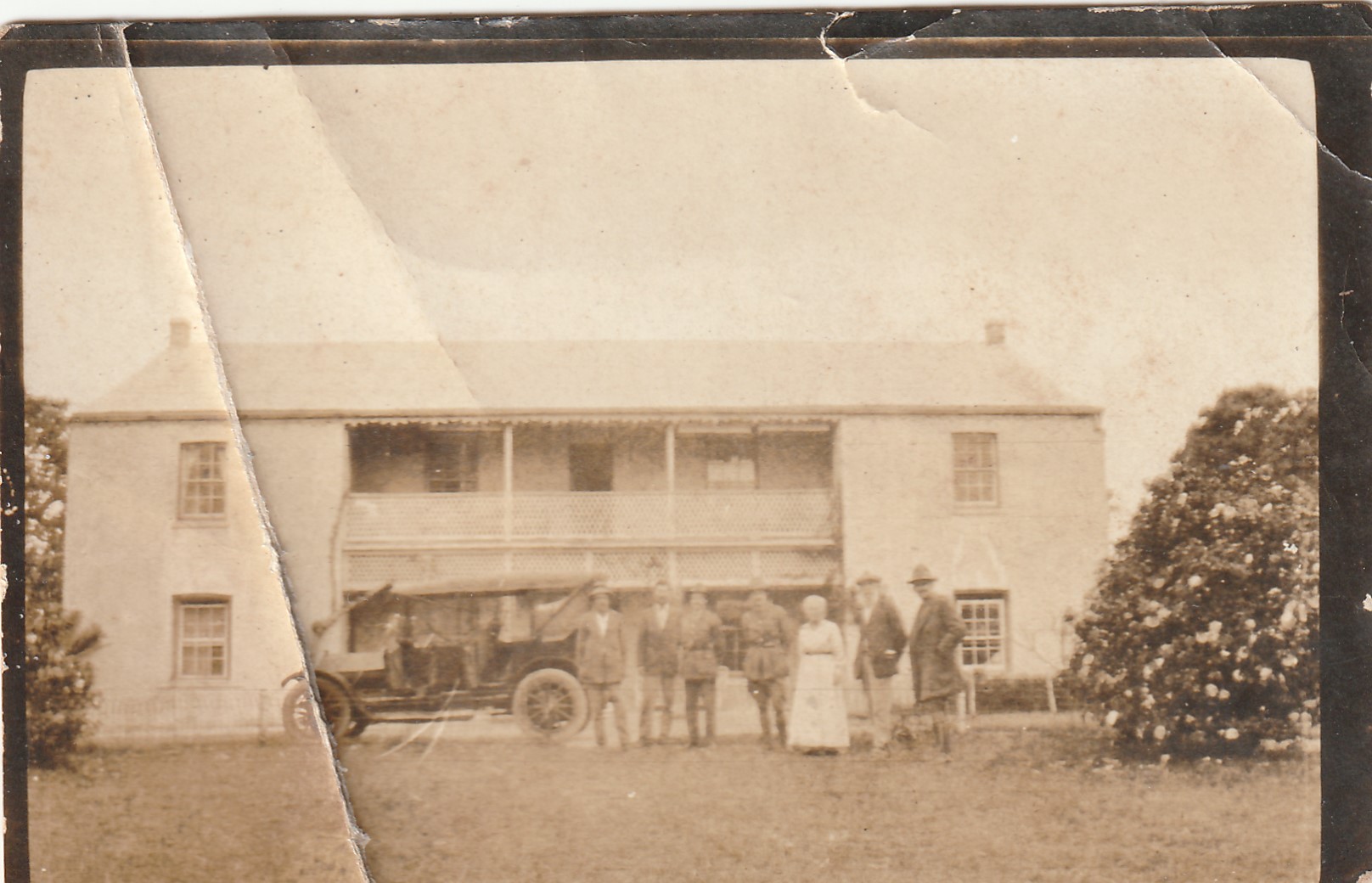 New Zealand Expedirionary Force visit to Preston House